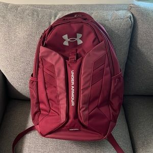 Berry colored Under Armour Backpack